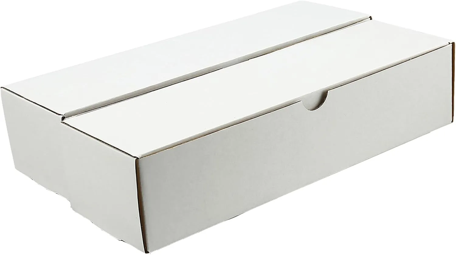 2-Pack  1600-Count Trading/Gaming Card Box  Fits Toploaders & Sports Cards  Heavy-Duty Cardboard Organizer (2-Pack-Whtie)