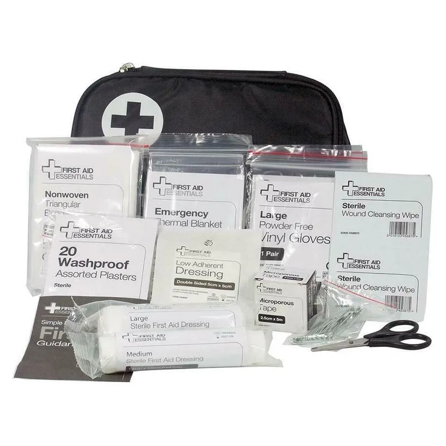 AA First Aid Kit & 600g Fire Extinguisher Ideal Cars Home Office Taxi Caravan