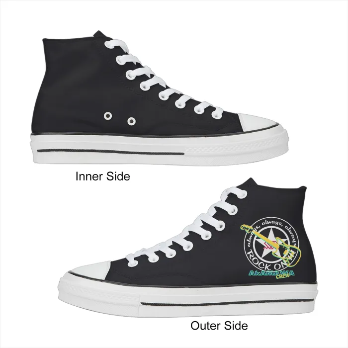 AC20M001 High Top Canvas Shoes, Men's