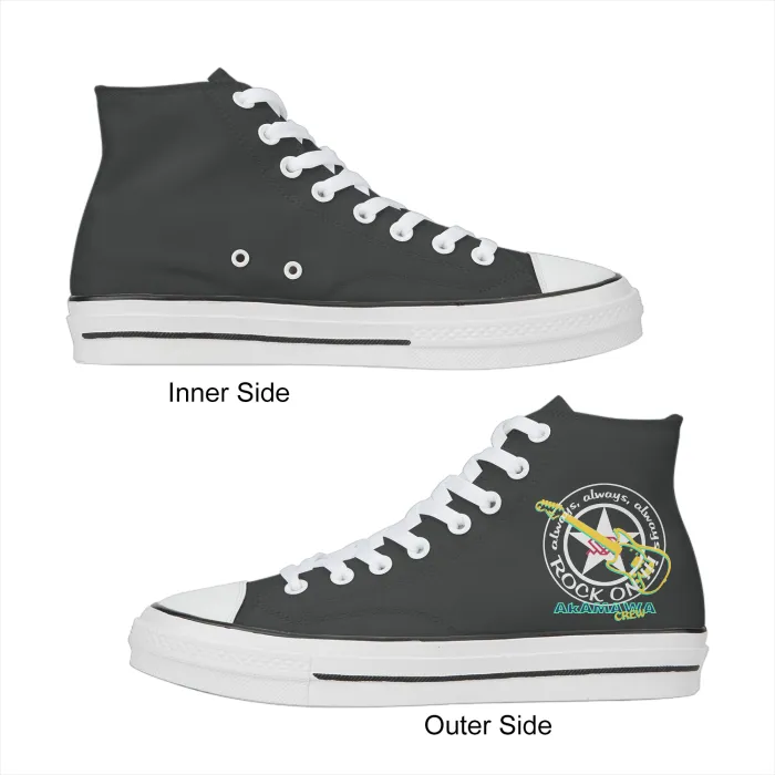 AC20M001 High Top Canvas Shoes, Men's