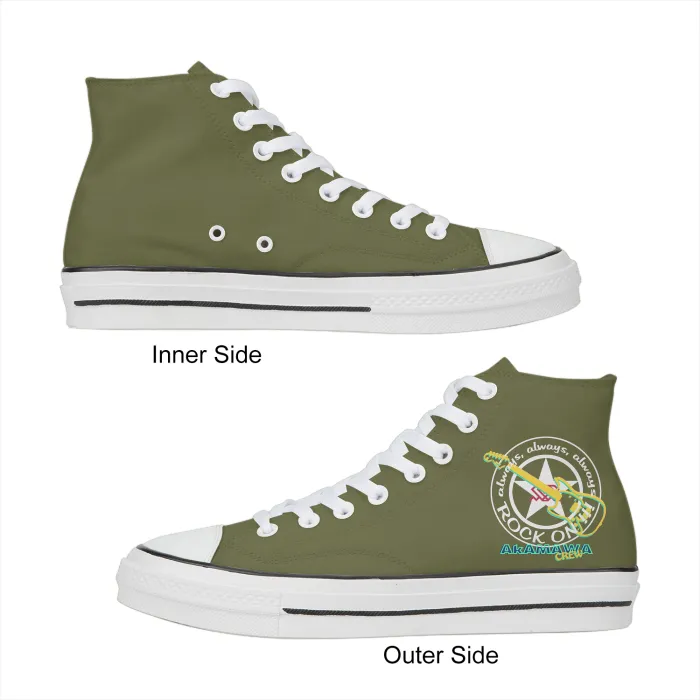 AC20M001 High Top Canvas Shoes, Men's