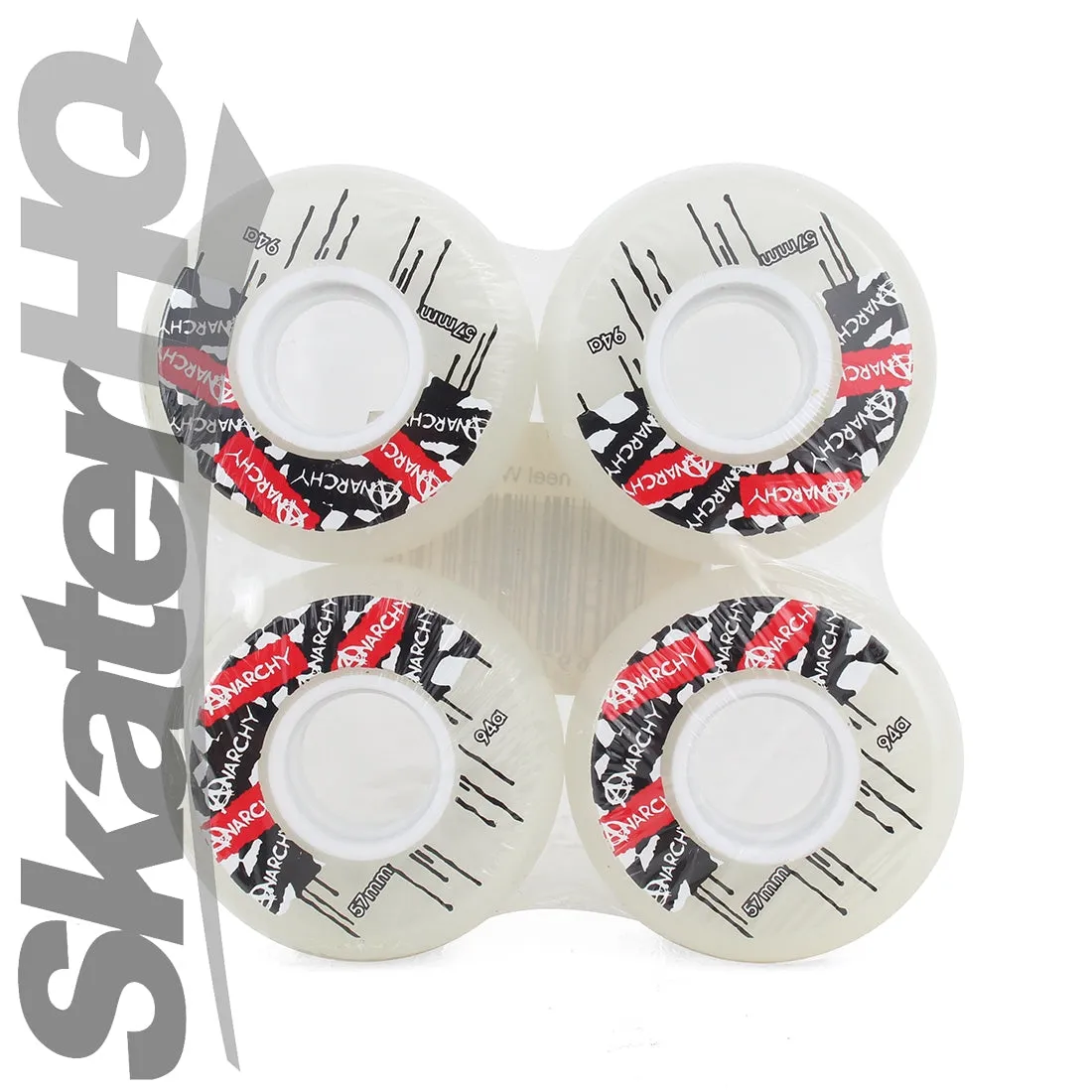Anarchy 57mm 94a 4pk - White