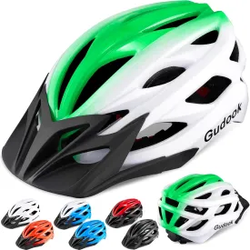 Bike Helmets for Men - Women Bicycle Helmet Adult - Certified Lightweight Comfort Adjustable Cycling Helmet with Detachable Visor for Mountain Road Biker