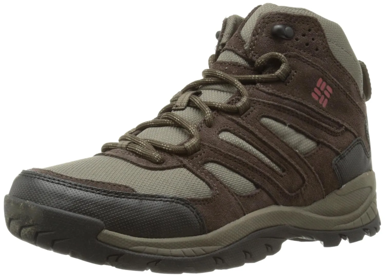 CEDAR TREKKING SHOES-TAN BROWN-UK 7