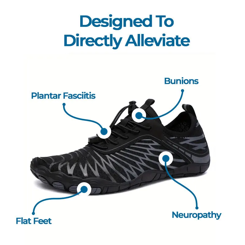 Cuzcare Ortho Barefoot (Men) - Healthy, Comfortable, Non-slip & Supportive Shoes | Natural Walk, Super Lightweight