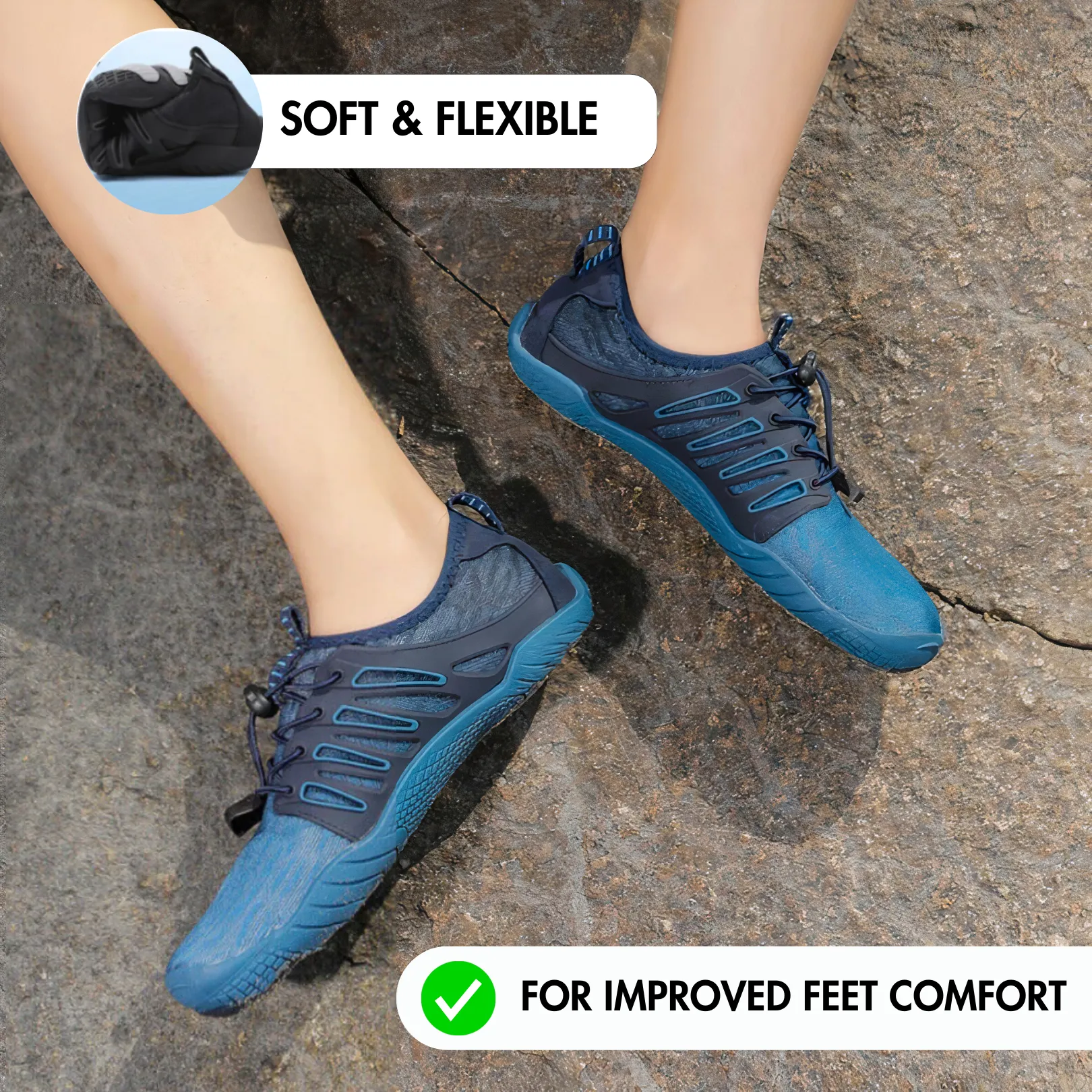 Cuzcare Ortho Barefoot Shoes Women | Non-slip Nature Comfort Lightweight Shoes