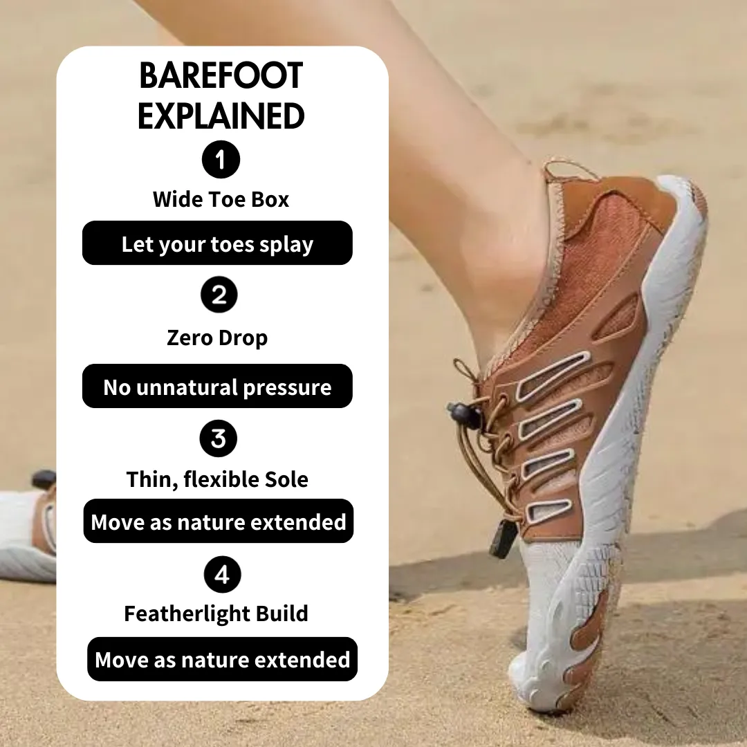 Cuzcare Ortho Barefoot Shoes Women | Non-slip Nature Comfort Lightweight Shoes