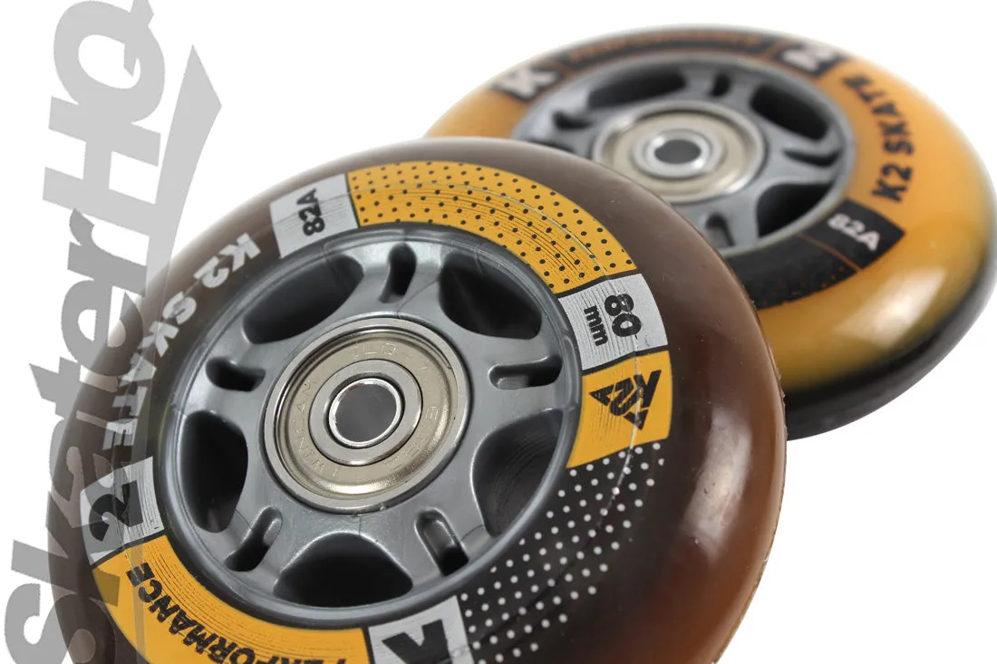 K2 Wheel 8pk 80mm 82a w/ ILQ7 Bearings