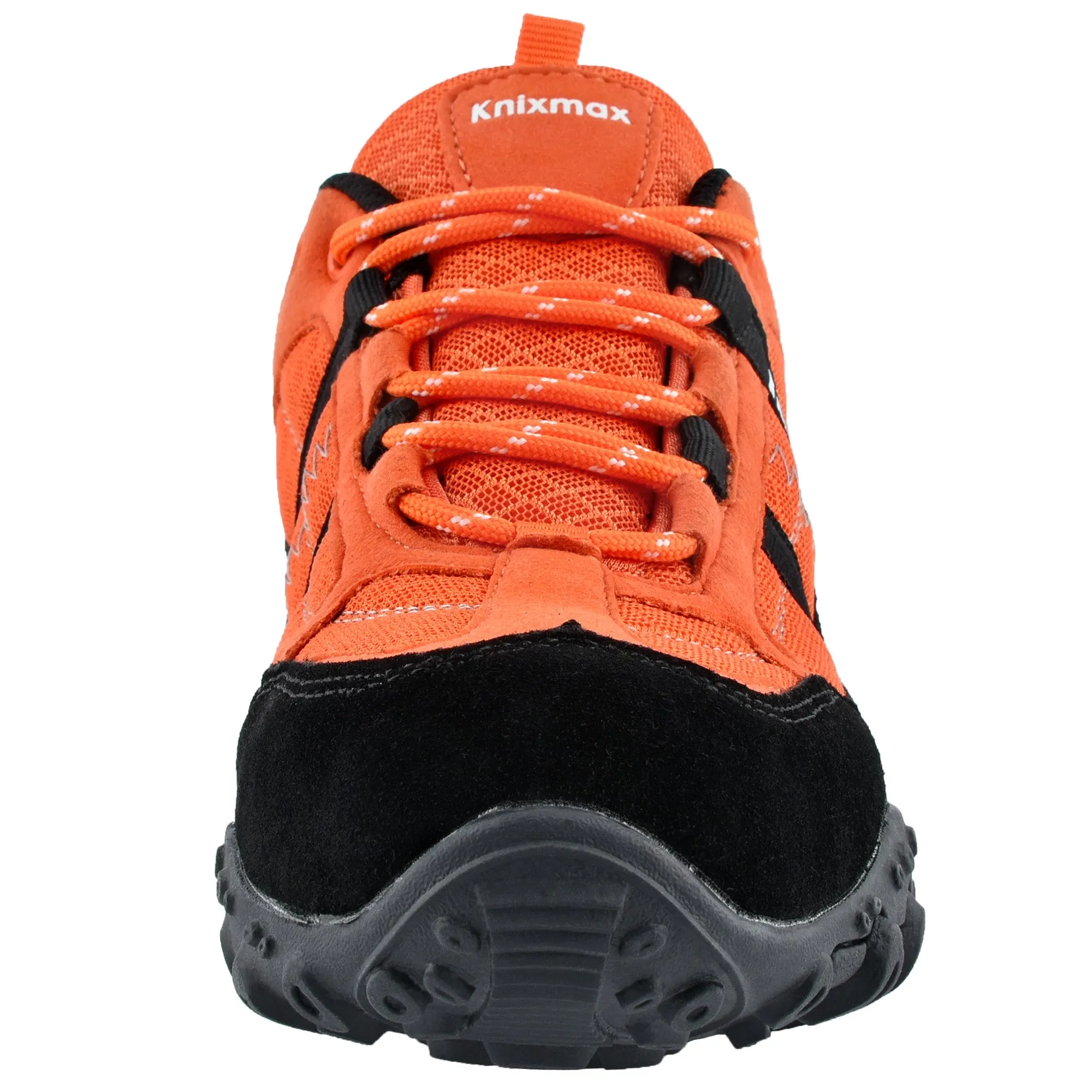 Knixmax Women's Hiking Shoes Climbing Trekking Sneakers Outdoor Trainers Orange