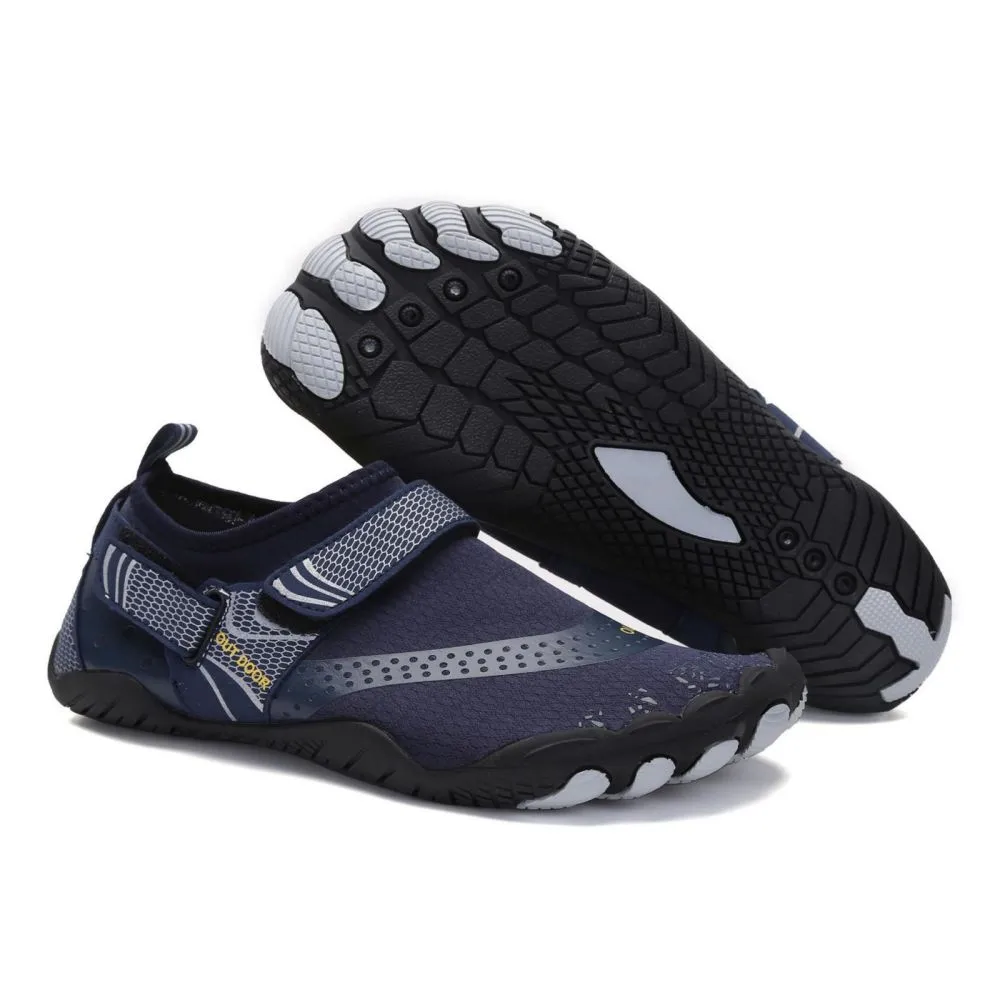 Men’s & Women’s Water Shoes Barefoot Quick Dry Aqua Sports - Blue Size EU44 = US9