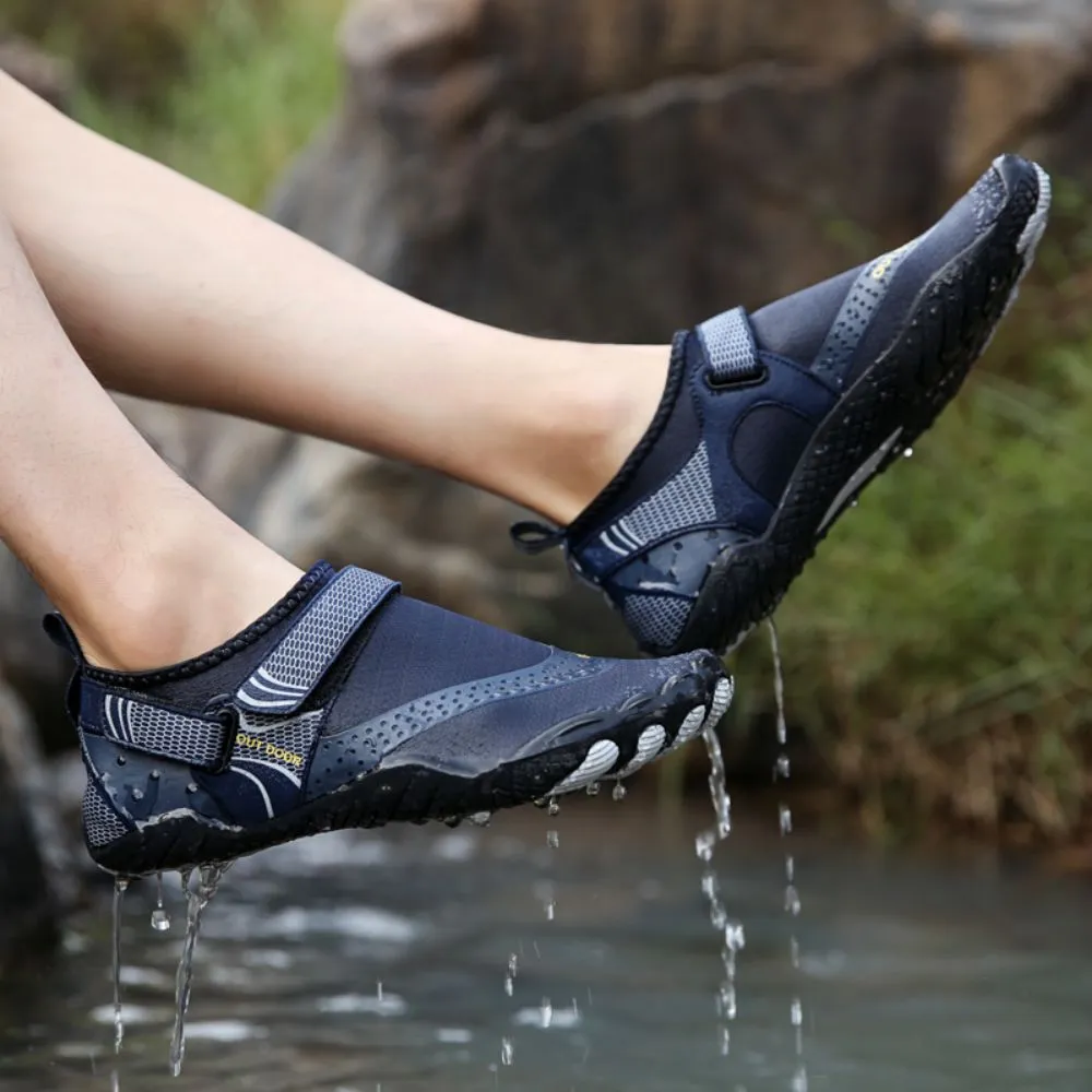 Men’s & Women’s Water Shoes Barefoot Quick Dry Aqua Sports - Blue Size EU44 = US9