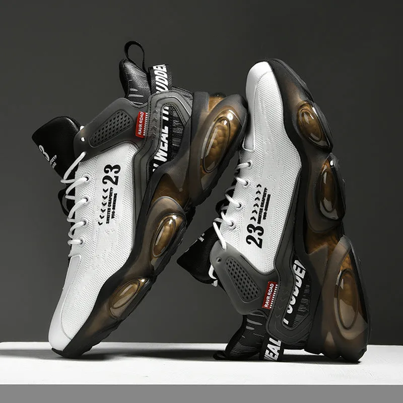 Men's Spring New High-top Basketball Shoes