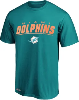 NFL Kids Youth 8-20 Official Team Color Stated Football Game Star Performance Primary Logo Short Sleeve T-Shirt