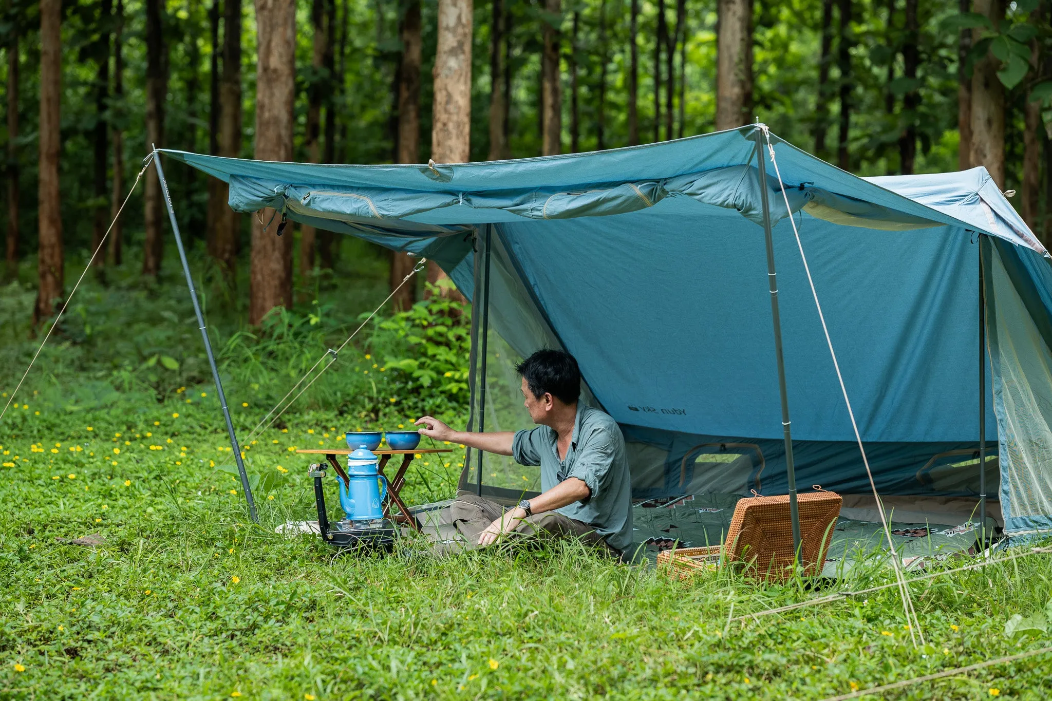 Nordisk Ydun Sky 5.5 Tent Arona Blue