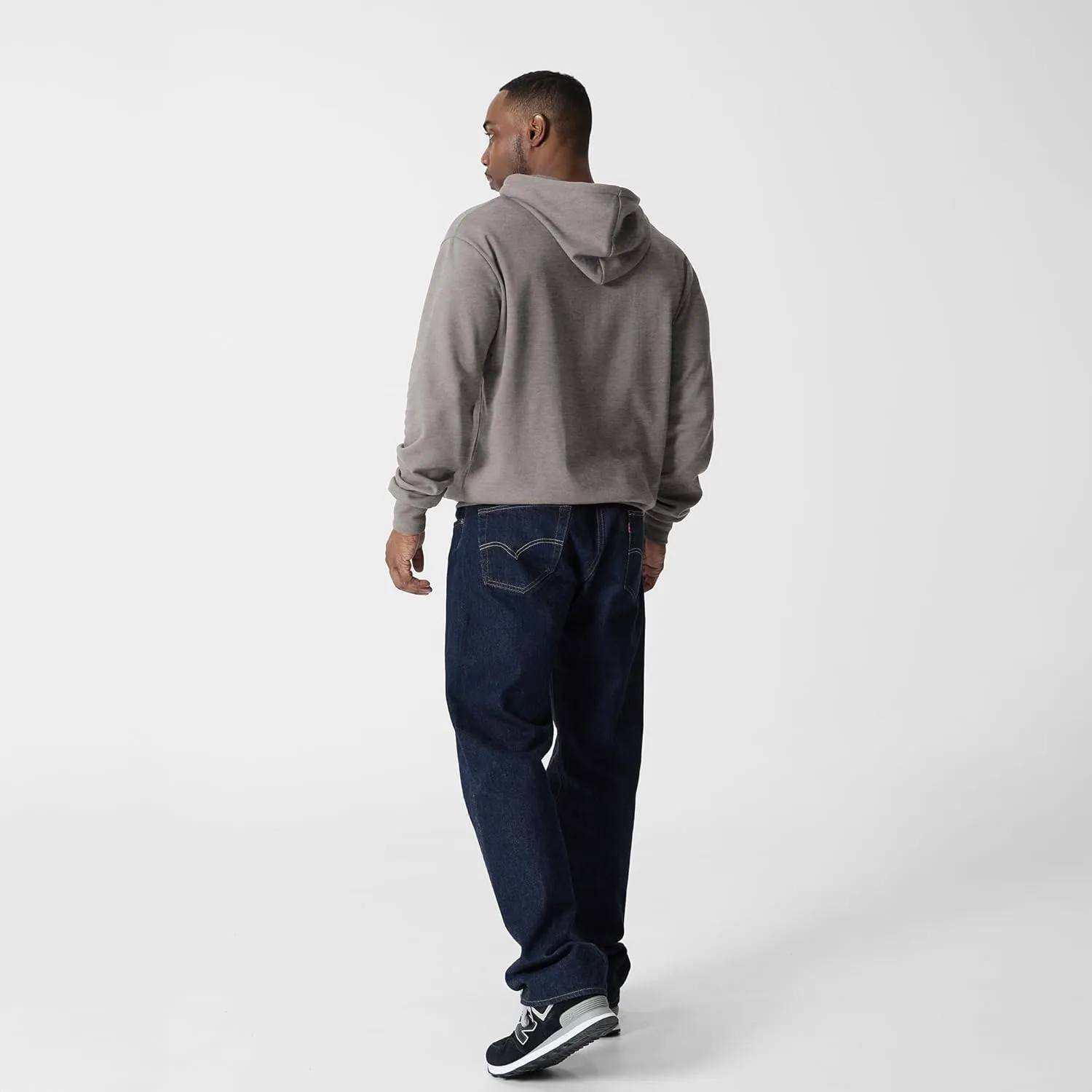 Ohoo Men's Zip Up Hoodie Lightweight Sweatshirt Full Zip Hooded Jacket