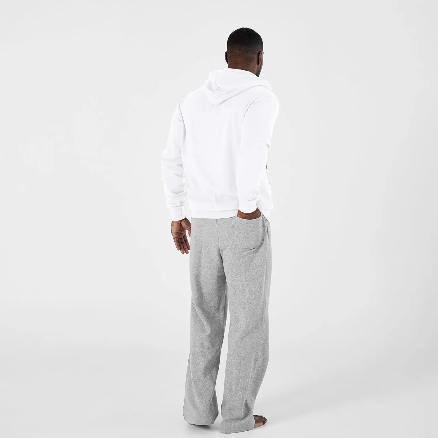 Ohoo Men's Zip Up Hoodie Lightweight Sweatshirt Full Zip Hooded Jacket