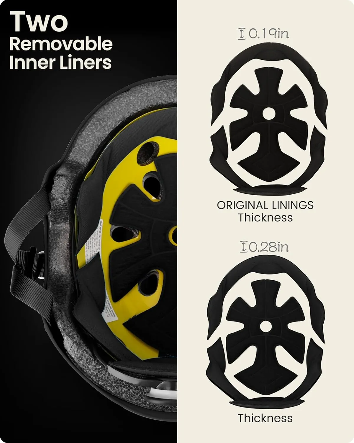 OutdoorMaster MIPS Skateboard Helmet - Two Removable Liners Ventilation Multi-Sport Scooter Roller Skate Inline Skating Rollerblading for Kids, Youth & Adults