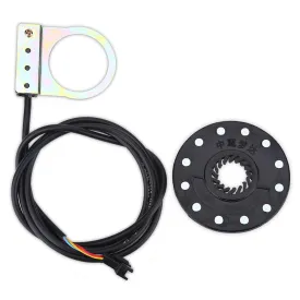 Pedal Assist Sensor, 12 Magnets E Bike Pas System Assistant Sensor Speed Sensor, Electric Bicycle Assist Sensor for Electric Bike Mountain Bike