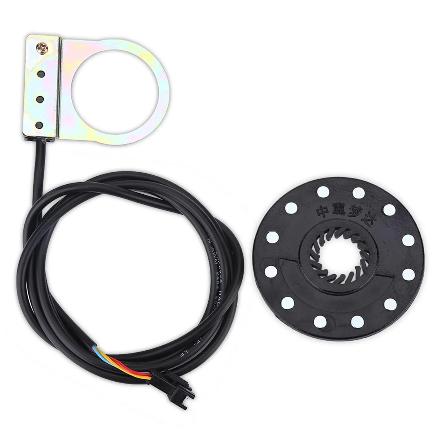 Pedal Assist Sensor, 12 Magnets E Bike Pas System Assistant Sensor Speed Sensor, Electric Bicycle Assist Sensor for Electric Bike Mountain Bike