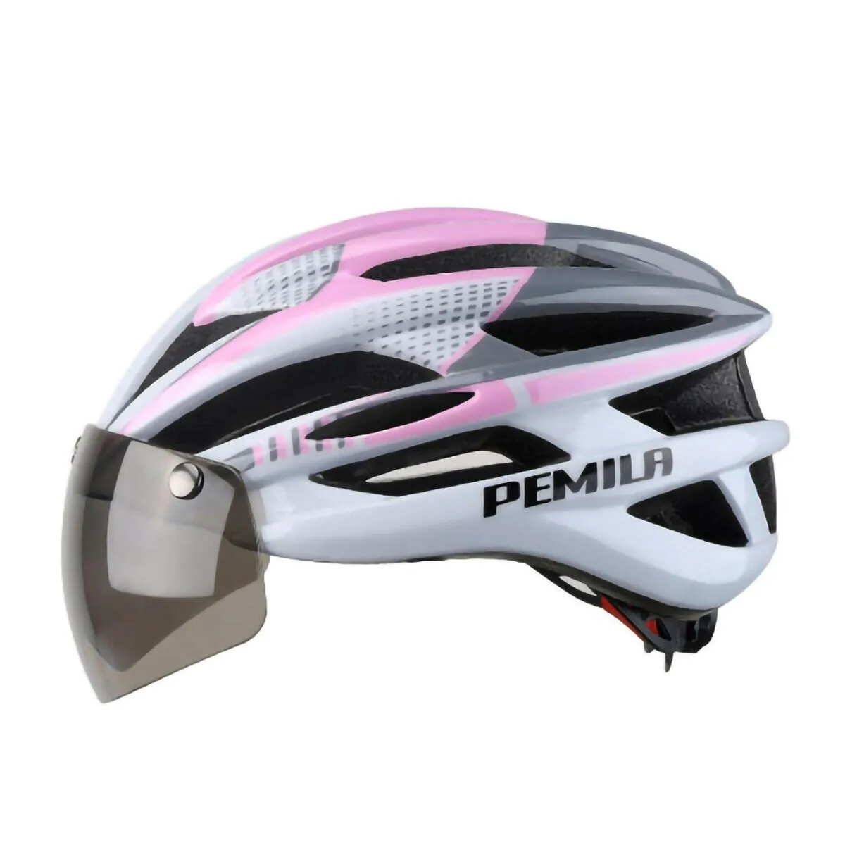 PEMILA Cycling Helmet Man Women Goggle E-bike Helmet Road Mountain Bike Helmet Lens For Riding Bicycle Sports Skateboard Scooter