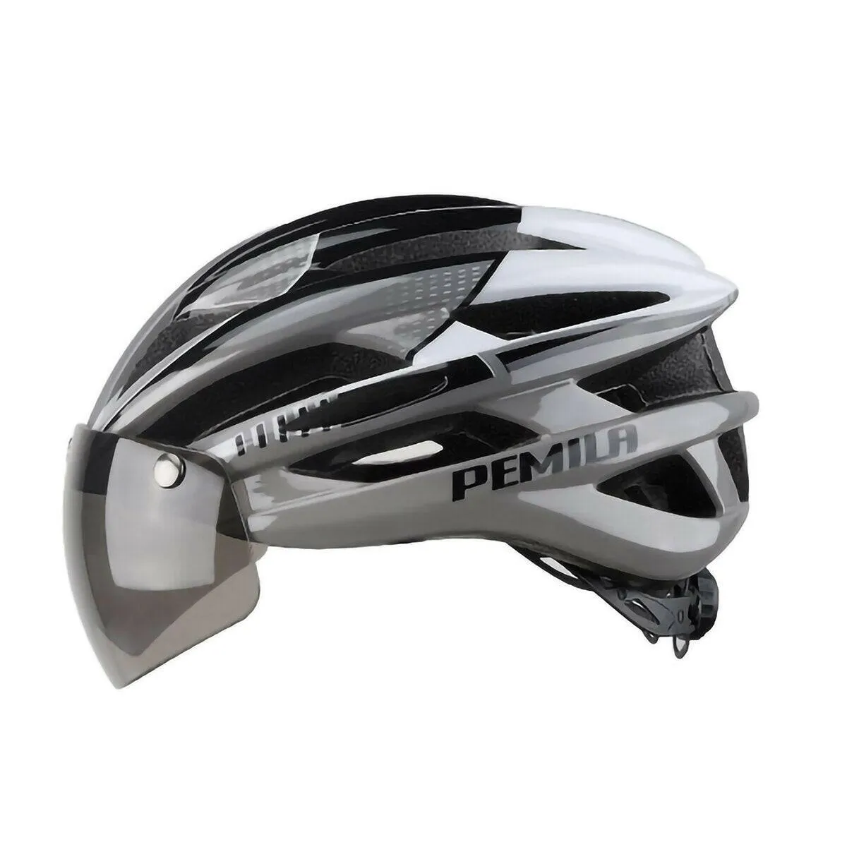 PEMILA Cycling Helmet Man Women Goggle E-bike Helmet Road Mountain Bike Helmet Lens For Riding Bicycle Sports Skateboard Scooter