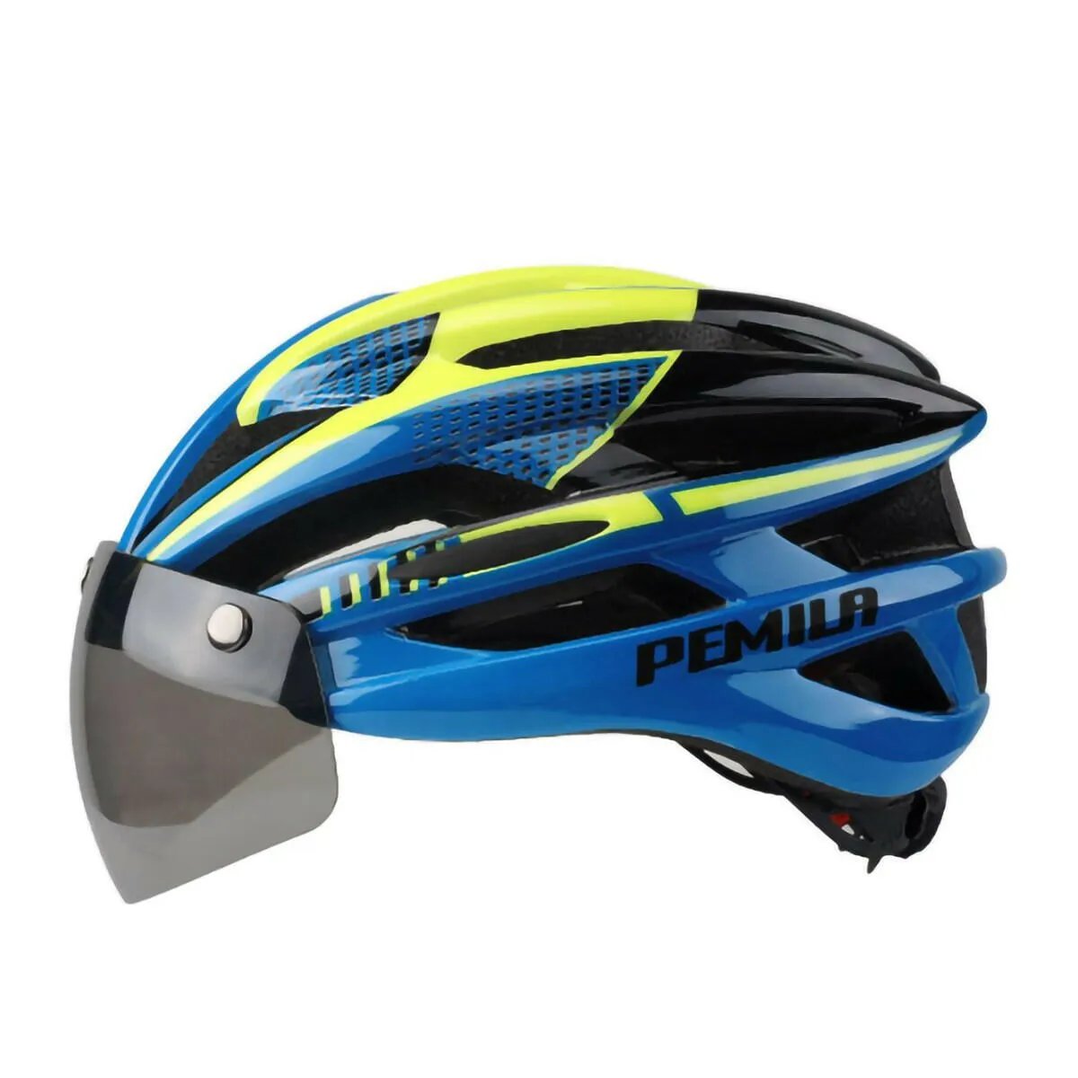 PEMILA Cycling Helmet Man Women Goggle E-bike Helmet Road Mountain Bike Helmet Lens For Riding Bicycle Sports Skateboard Scooter