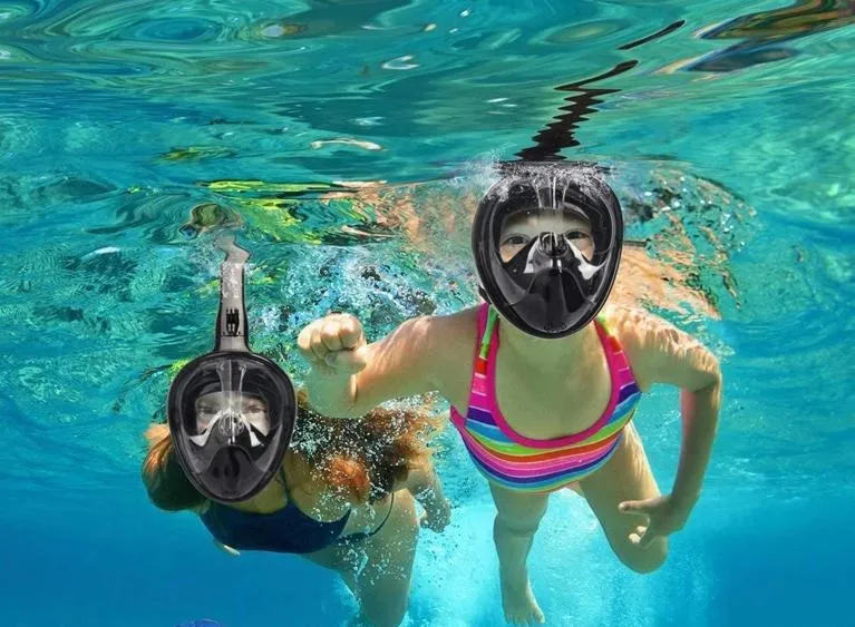 Rainbow Cove Full Face Snorkel Mask