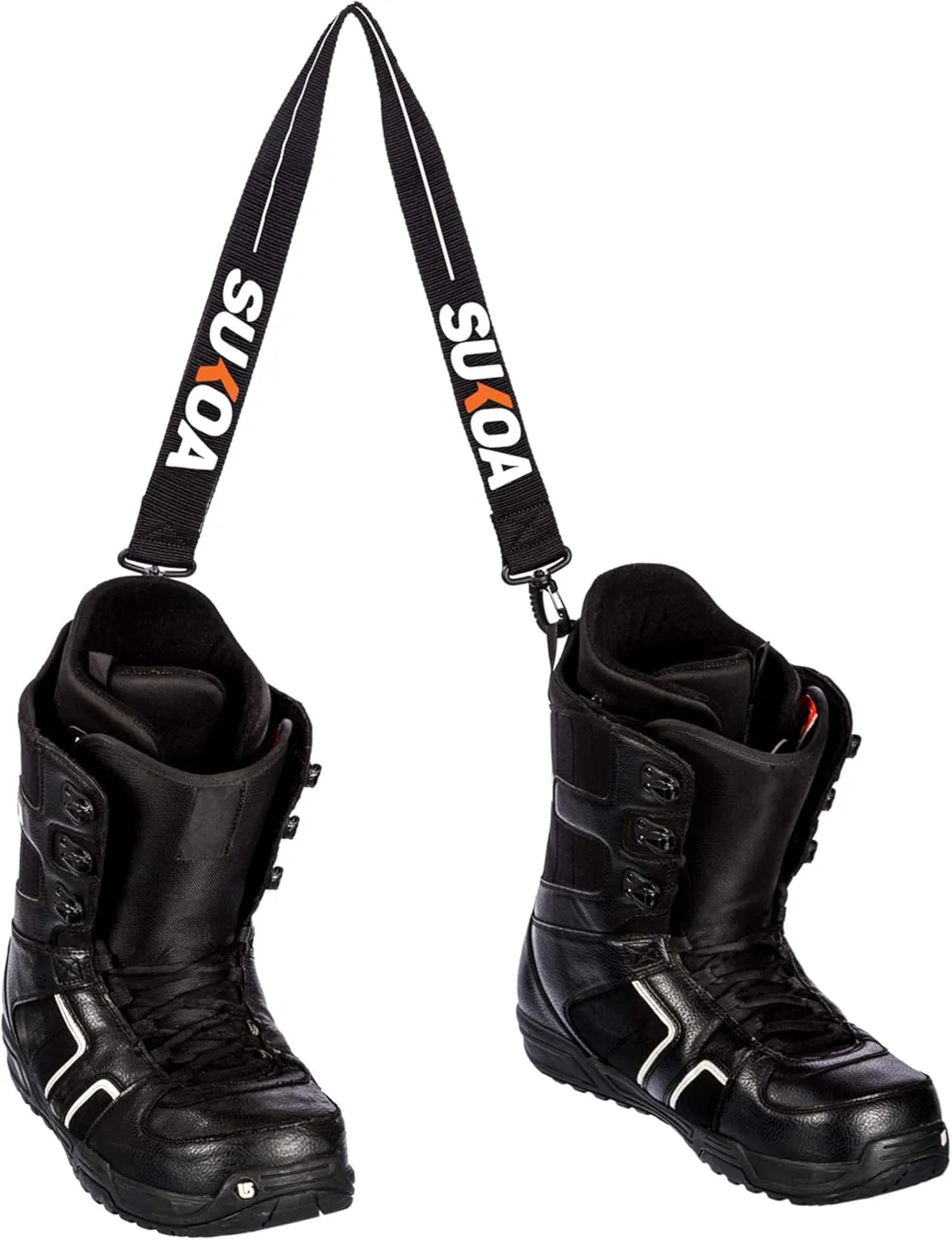 Ski and Snowboard Boot Carrier Strap - Men & Women - Shoulder Sling Tote Leash Also for Ice Skates & Rollerblades - Equipment Accessories for Bag, Kit and Gear Pack