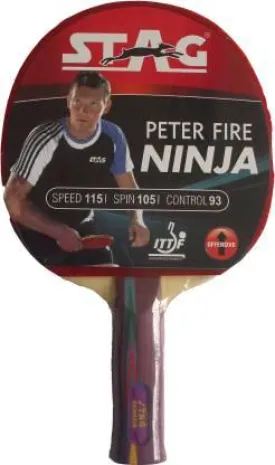 STAG Peter Fire Ninja Table Tennis Racket | Advance | KIBI Sports