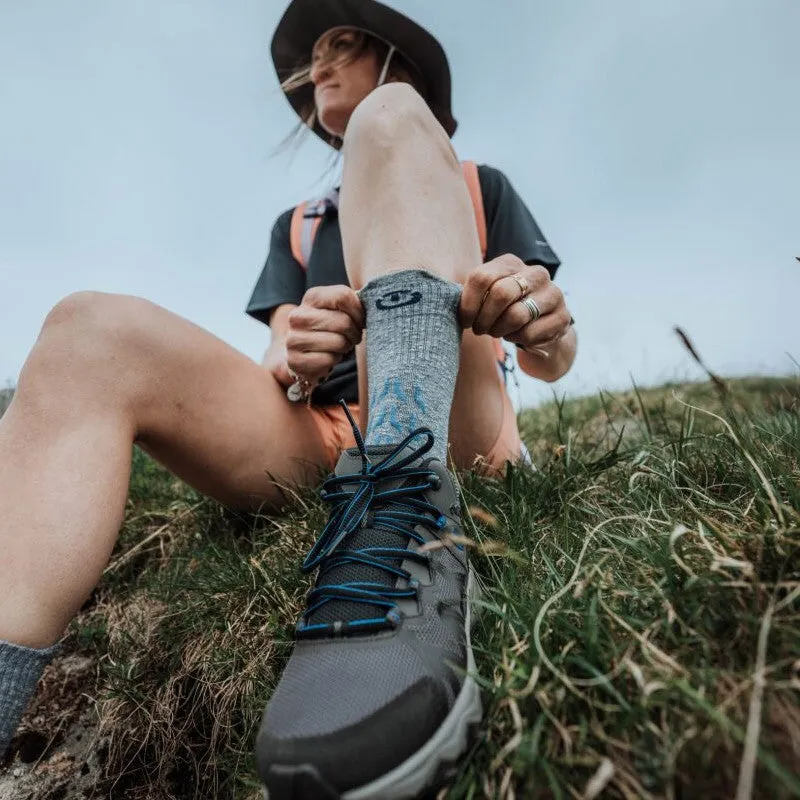 Trekking socks - Trekking Ultracool Linen Crew women grey/blue