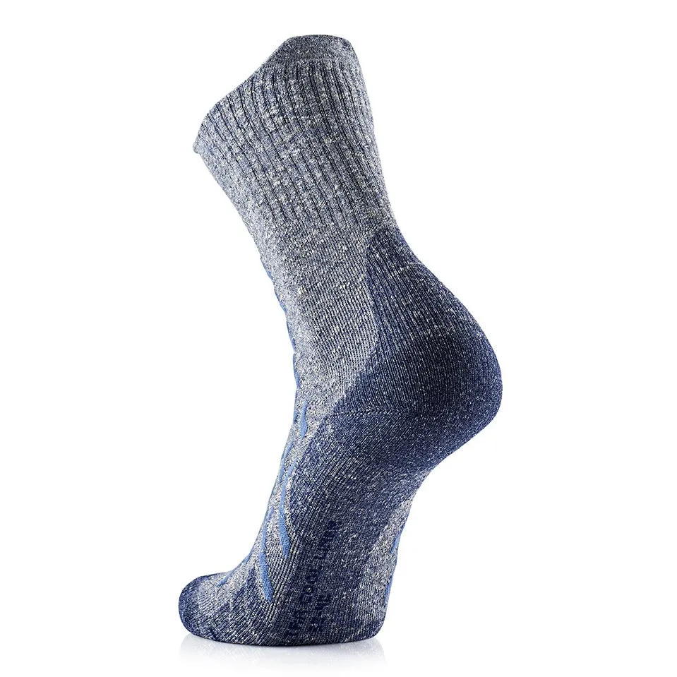 Trekking socks - Trekking Ultracool Linen Crew women grey/blue