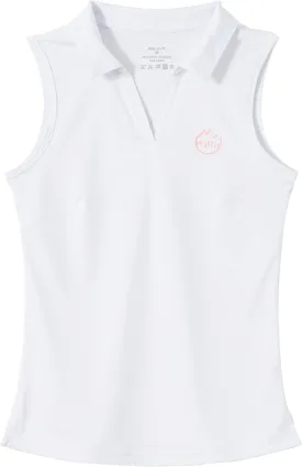 Willit Girls' Sleeveless Polo Shirts Golf Tennis Polo Lightweight Shirts Quick Dry