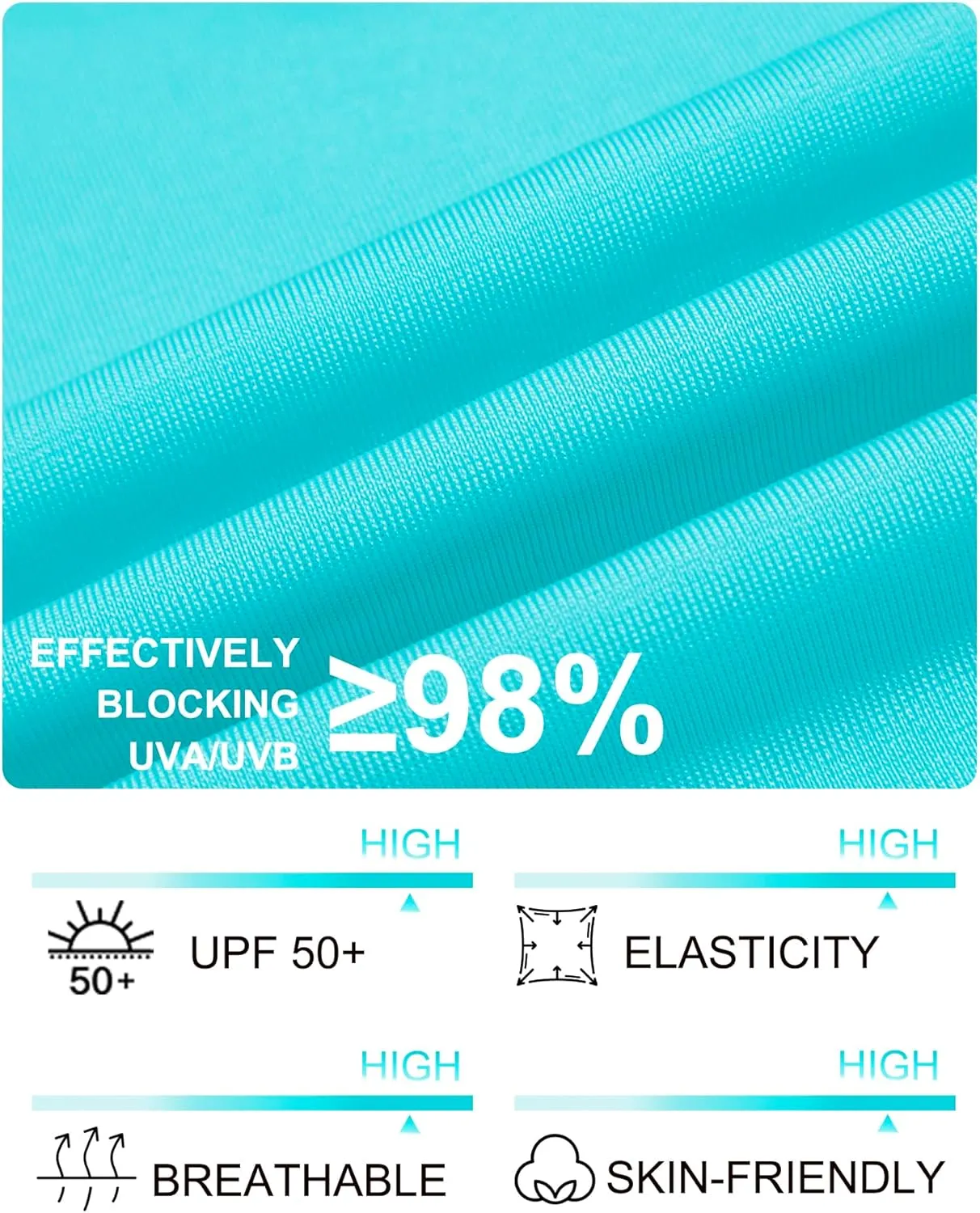 Women's Long Sleeve Swim Shirts UPF 50  Rash Guard 1/4 Zip Rashguard Workout Tops with Pockets
