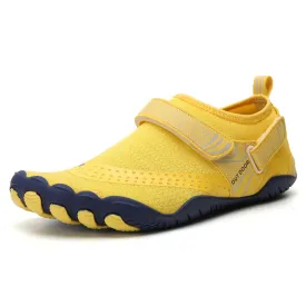 Women’s Water Shoes Barefoot Quick Dry Aqua Sports - Yellow Size EU38 = US5
